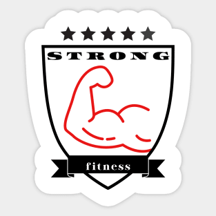 Fitness Gym Sticker